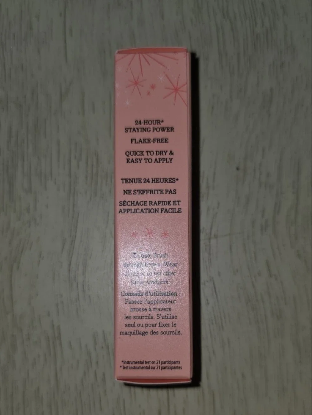 Benefit Clear Brow Setting Gel in Pink-Accented Packaging